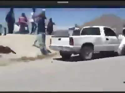 Meanwhile in Mexico man killed after the driver hit him and run