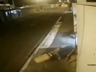 Dumb Thief Breaks his Back 