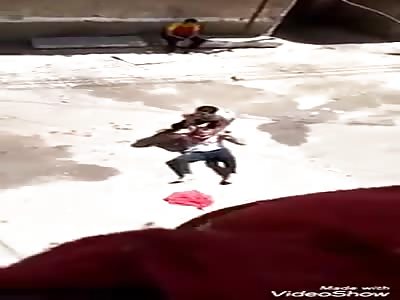 Beating and torturing thief in Egypt 