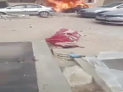 Dead corps of Libyan woman killed by haftar militia 