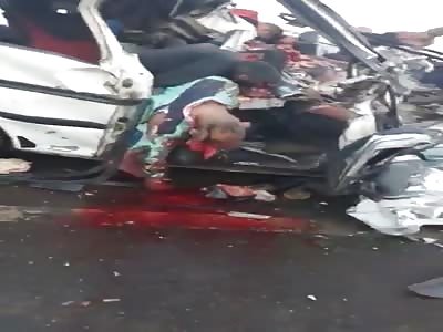 Aftermath of shocking deadly accident in paki road 
