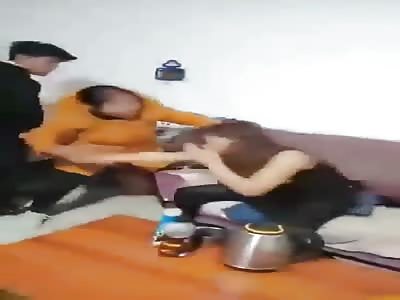 Brutal beating for old man and his mistress by wife and her family