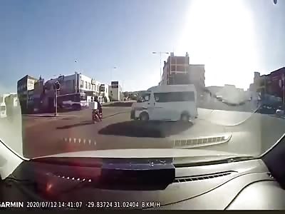 Crashes happen in a second. Yet another reason why you need a dash cam