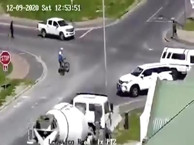 Attempted robbery of a cyclist: A motorist came to the rescue...