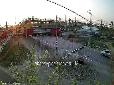 Big truck accident in Russia 