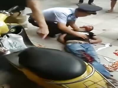 Chinese municipal police shoot man dead 