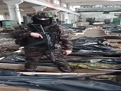 Ukrainian soldiers showing hundreds of dead soldiers bodies 
