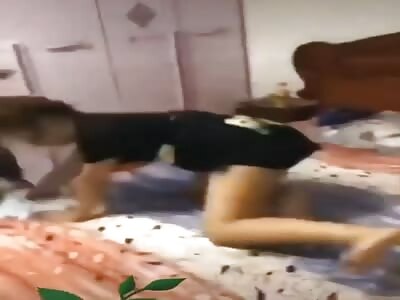 Mistress stomped hard by bad ass wife