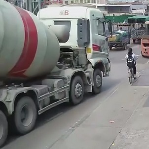Cement Trucks Don't Lose Fights Very Often