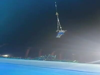 Beginner Trapeze Artist Slips Out of Her Partners Grip and Falls to Her Death