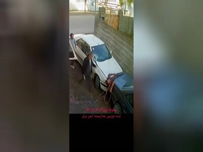 WORKER FALLS ON CAR IN WORK ACCIDENT