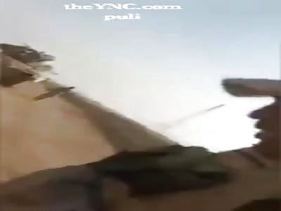 Daesh Kid is Executed and Then Run Over by Tank!