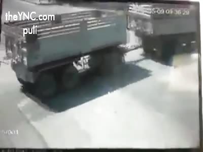 19-year-old girl Slides under the truck and dies instantly