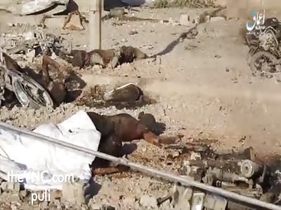 Victims of US aircraft bombed a village in the Kdaran west tenderness field