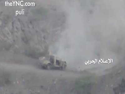 Yemeni Ansarullah Targeting Saudi Vehicles