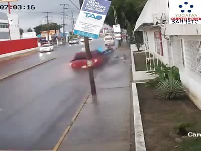 Worker is run over and dragged by the same car many meters