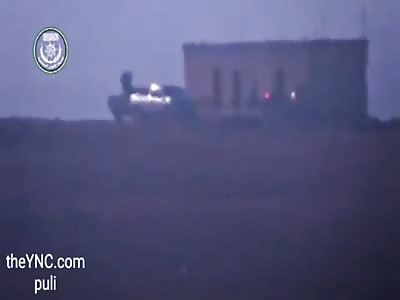 FSA 1st Coastal Division has blown up a group of Assad forces with TOW in Northeastern