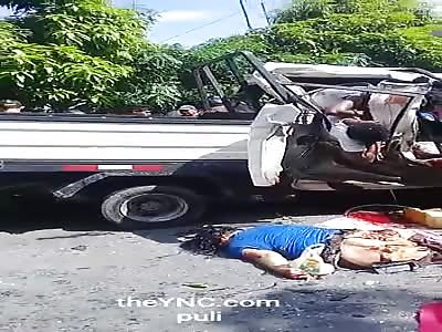Woman Dragged to Death during Motorcycle Accident has Ass Ripped Off