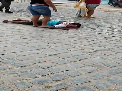 homicide in (neighborhood of garden city) Brazil