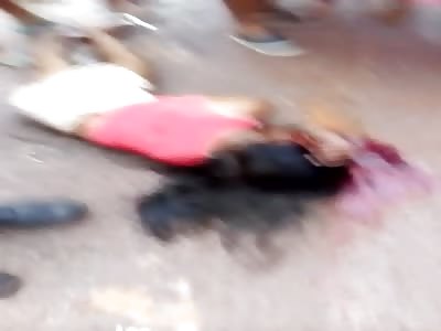 murdered woman in Belem (Brazil)