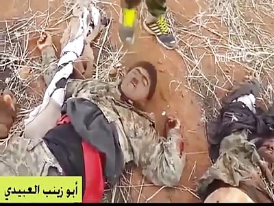 This was the execution of the fanatical heroes of the Iraqi army and the popular crowd