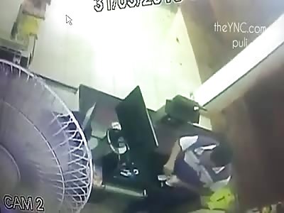 Live Murder Caught on CCTV 