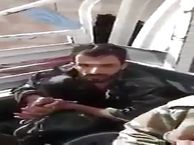 Video shows the prisoners and the dead corpses from the Nusayri regime captured by the soldiers of the Islamic 