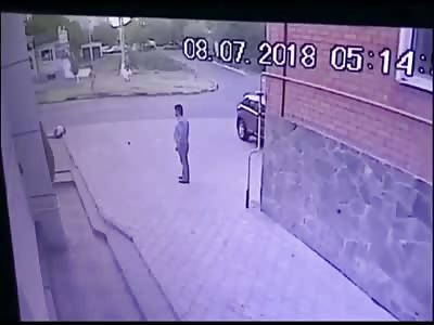 RUSSIA: Execution Caught on CCTV 