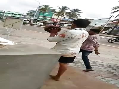 Indian Man Catches Wife Fucking Another Man, Beheads Him and Go for a Walk 