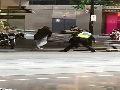 Another Angle:Bourke Street attack: One dead and two injured after Melbourne CBD stabbing 