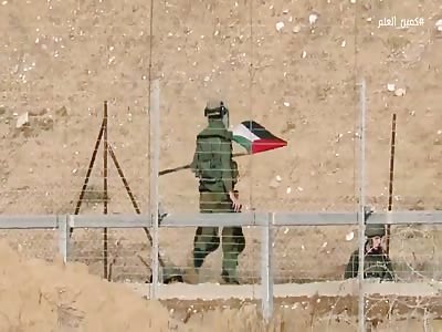 Alwiyah Nassr Salahudin has flown 6 Israeli soldiers on the border wit