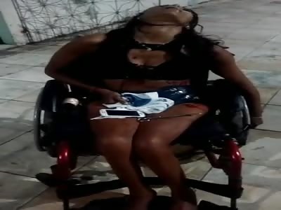 Girl in Wheelchair Stabbed Dying From Wound in Agony
