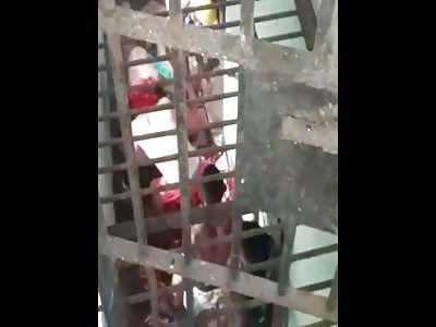 New Rebellion in Prison, Brazil (different angle)