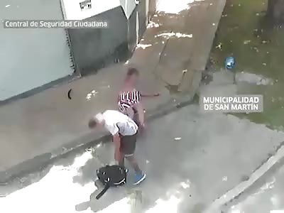 Argentina...woman is brutally beaten