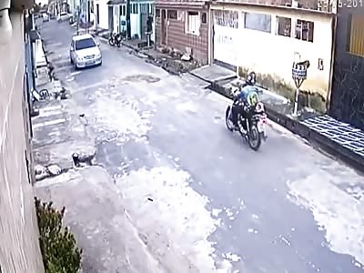 Drive-by Killing (CCTV)