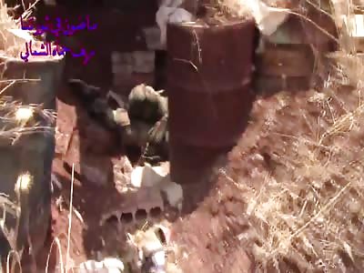 New video from the Hama frontline shows many more bodies of regime fig