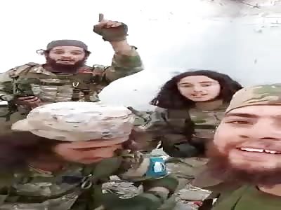 Hama: Video shows HTS rebels with many killed regime fighters in North