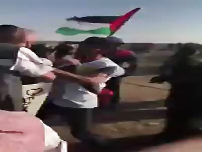 WATCH the moment Israeli snipers shoot and wound German author and jou