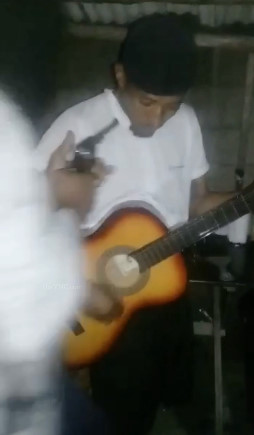 Guy Playing Guitar Suddenly Killed by Rival
