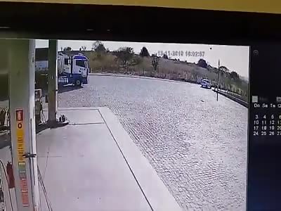 CCTV. Accident