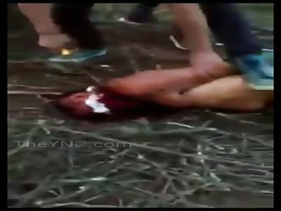 Execution of Member of La Familia Michoacana