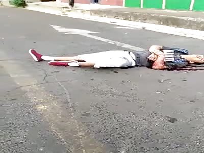 Man in agony after accident