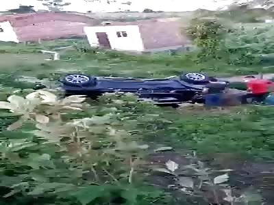 Man in agony after accident 