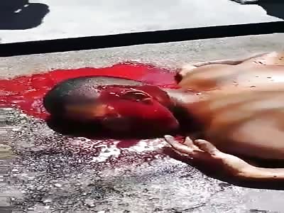 Brazil. Man killed with several gunshots 