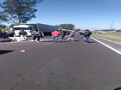 Motorcyclist loses his life in accident  