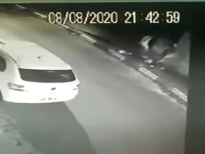 CCTV Young man brutally beaten by criminals 