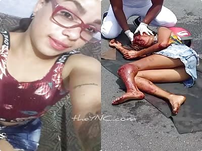 Pretty Girl Dying on the Street Blood Everywhere