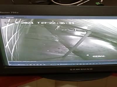 CCTV. executed police officer