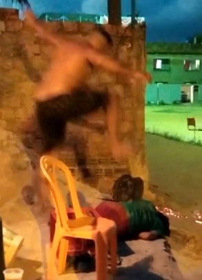 BRUTAL: Man Beats The Shit Out Of Wife