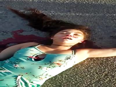 Pretty Girl Dies In Brutal Moto Crash